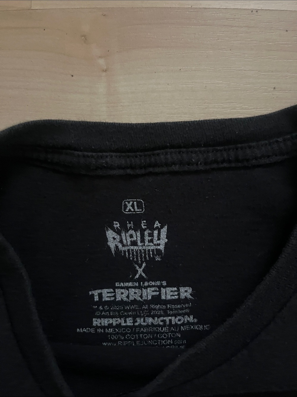WWE Rhea Ripley x Terrifier Graphic Short-Sleeve Tee - Picture 2 of 4